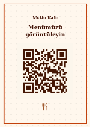 Restoran Menü